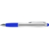 Logo Light Up Stylus Silver Pens Blue