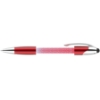 Crystal Stylus Light Up Pen Red