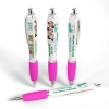 Squared Basset Performance Pens Pink