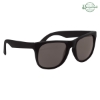 Rubberized Sunglasses Black w/ Black