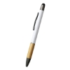 Aidan Bamboo Stylus Pens White