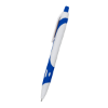 Maverick Sleek Write Pens White/Royal Blue