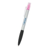 Neptune Pens With Highlighter Silver/Pink