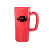 22 Oz. Plastic Steins Red