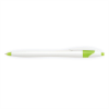 Stratus Vibe Pen White/Lime Trim