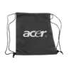 Non Woven Drawstring Backpack - Full Color Black