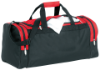 Color Accent Club Duffel Black/Red