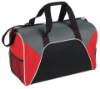 Color Panel Sport Duffel Black/Gray/Red