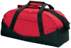 Large Classic Cargo Duffel Red/Black