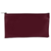 Vinyl Bank Deposit Bag Burgundy