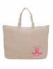 Cotton Canvas Tote Bag Beige