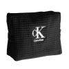 Embroidered Toiletry Bag Black