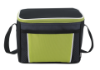 Koozie® Clean Edge Kooler Black/Apple Green Accents	