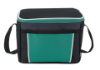 Koozie® Clean Edge Kooler Black/Teal Accents