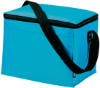 Koozie® Six-Pack Kooler Ice Blue/Black Trim