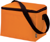 Koozie® Six-Pack Kooler Orange/Black Trim