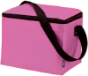 Koozie® Six-Pack Kooler Pink/Black Trim