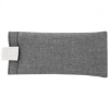 Heathered Eyeglass Pouch Gray/White Accent