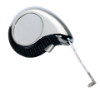 10' Ergonomic Teardrop Tape Measure Silver