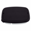 2-Section Lunch Container With Custom Handle Box Black