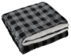 Sherpa Throw Buffalo Check Gray