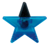 Star Clip Magnet - Good Value (R) Translucent Blue