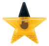 Star Clip Magnet - Good Value (R)Translucent Yellow