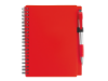 Combo Notebook with Element Stylus Pen Red