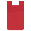 Dual Pocket Silicone Phone Wallet (OFN6200) Red