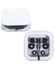 Earbuds in Square Case Black