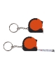 Mini Grip 3.25' Tape Measure Keychain Orange