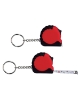 Mini Grip 3.25' Tape Measure Keychain Red