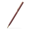 The Slim Metal Gold Pens Burgundy