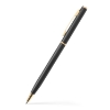 The Slim Metal Gold Pens Black